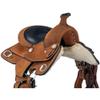 8" Inch Youth-Kids Child Barrel Horse Western Saddle Tack Set Floral Tooled Handmade ST-KIDS-009 view 2