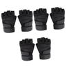 Yardwe 3pcs Breathable Half Finger Riding Gloves Shockproof Cycling Gloves for Men Outdoor Sports Anti-Slip Anti-Sweat view 1