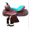 8" Inch Youth-Kids Child Barrel Horse Western Saddle Tack Set Floral Tooled Handmade ST-KIDS-013 view 1
