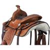 8" Inch Youth-Kids Child Barrel Horse Western Saddle Tack Set Floral Tooled Handmade ST-KIDS-005 view 2