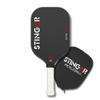 Stinger Pro Pickleball Paddle, USAPA Approved, Ultralight, 3 Layer T700 Raw Carbon Fiber, 16mm EdgeFoam PP Core, Thermoformed, Control, Power & Spin view 1
