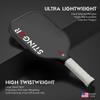 Stinger Pro Pickleball Paddle, USAPA Approved, Ultralight, 3 Layer T700 Raw Carbon Fiber, 16mm EdgeFoam PP Core, Thermoformed, Control, Power & Spin view 2
