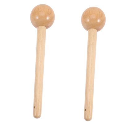 Yardwe 2pcs Baseball Glove Mallet Youth Sliding Mitt Shaper Wood Mallet Glove Treatment Tool Soft Hammer