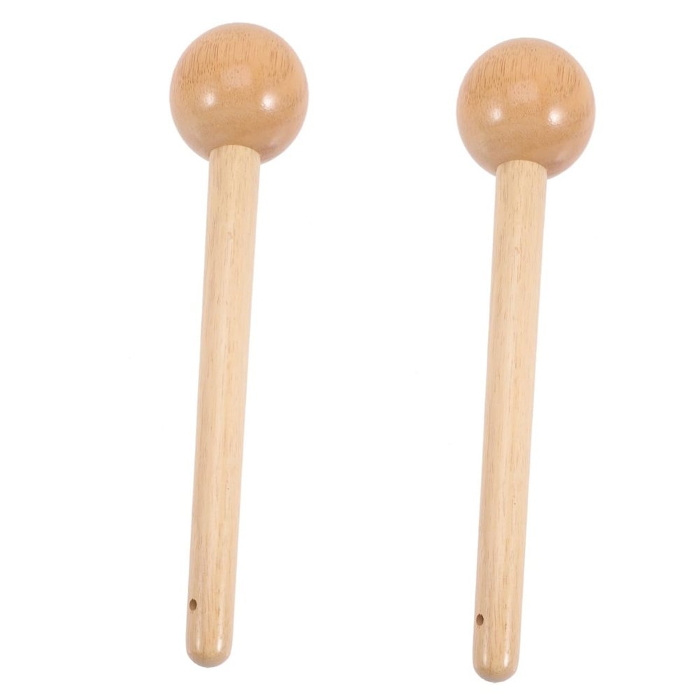 Yardwe 2pcs Baseball Glove Mallet Youth Sliding Mitt Shaper Wood Mallet Glove Treatment Tool Soft Hammer