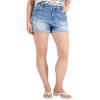 INC International Concepts Womens High Rise Cuffed Denim Shorts 2 view 1