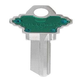Hillman ColorPlus House/Office Key Blank Single Sided