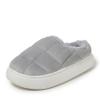 Dearfoams Women's Quilted Cloud Puff Lightweight Cozy Shea Clog with Platform Cushioned Outsole Slipper, Sleet, 5-6 view 1