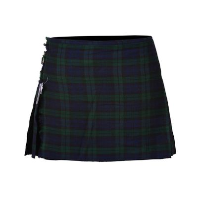 Allsafe Traders Scottish Traditional Tartan Kilt for Kids, Boys and Girls | Toddler Kilts (Black Watch, Small (W 28", L 22"))