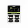 GB Eyeblack 15 Pairs Breathable Eye Strips | Peel & Stick Athletic Eyeblack Stickers for Baseball Football Softball Lacrosse (Black) view 1
