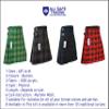 Allsafe Traders Scottish Traditional Tartan Kilt for Kids, Boys and Girls | Toddler Kilts (Black, 2X-Small (W 26", L 18")) view 3