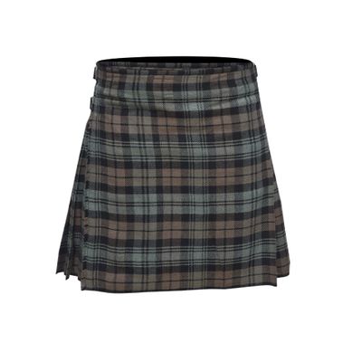Allsafe Traders Scottish Traditional Tartan Kilt for Kids, Boys and Girls | Toddler Kilts (Black Watch Weathered, X-Small (W 26", L 20"))