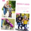 Parliky 2pcs Adorable Boys and Girls Bike Bell Flower Scooter Bells for Boys Girls Easy Screw Mount Safe Riding view 2