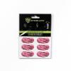 GB Eyeblack 15 Pairs Breathable Eye Strips - Peel & Stick Athletic Eyeblack Stickers for Baseball Football Softball Lacrosse Fans on Game Day | No Mess, Won't Fall Off, Worn by The Pros (Pink Camo) view 1