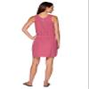 Avalanche Women's Tank Dress, Quick Drying Stretch Woven Hiking Beach Dress Tunic with Drawstring Waistband and Pockets Berr Berry view 2