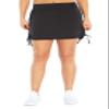 Marika Women's Chelsea Stretch Woven Pocket Skort, Black, 3X view 2