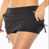 Marika Women's Chelsea Stretch Woven Pocket Skort, Black, 3X view 4
