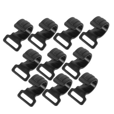 BESPORTBLE 20pcs Camping Tent Hooks Durable Plastic Connection Hooks for Tent Poles Lightweight and Easy to Use for Outdoor Camping Hiking Picnics and Barbecues