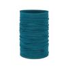 Buff Lightweight Merino Wool Neck Gaiter, 100% Ethically Sourced Wool, Versatile, Temperature Regulating Face Mask, Solid Teal, Adult Size view 1