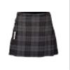 Allsafe Traders Scottish Traditional Tartan Kilt for Kids, Boys and Girls | Toddler Kilts (Grey, 5X-Small (W 22", L 12")) view 1
