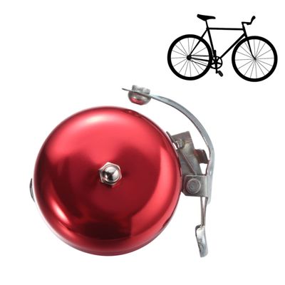 BESPORTBLE Bell Mountain Bike Aluminum Alloy Cycling Bell Accessory for Safety Stylish Red Design Easy Installation Standard Handlebars for Bikers