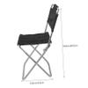 TOVINANNA Folding Chair for Outdoor Activities Multi-Functional Portable Sturdy Comfortable Easy to Fold view 3