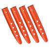 Anneome 4pcs Professional Beach Stakes Tent Aluminum Nails Sand Tent Stakes Portable Outdoor Accessory view 1