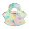 Kids Sun Hat UPF 50+ Sun Protection Bucket Hat Toddler Beach Hats Wide Brim Neck Flap Fishing Hat for Girl Boy,Tie Dye Green 2-5 Years view 2