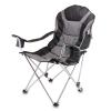 PICNIC TIME NHL Boston Bruins Reclining Camp Chair, Beach Chair for Adults, Sports Chair with Carry Bag, (Black with Gray Accents) view 4