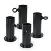 Aoneky 4pcs Short Foot Pad - 1 3/8' - Base Plate Fitting for Golf Basebal Batting Cage Canopy view 1