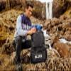PICNIC TIME NHL St Louis Blues Tarana Backpack Cooler made with Recycled Material, Soft Cooler Backpack, Upcycled Cooler Bag, (Carbon Black) view 3