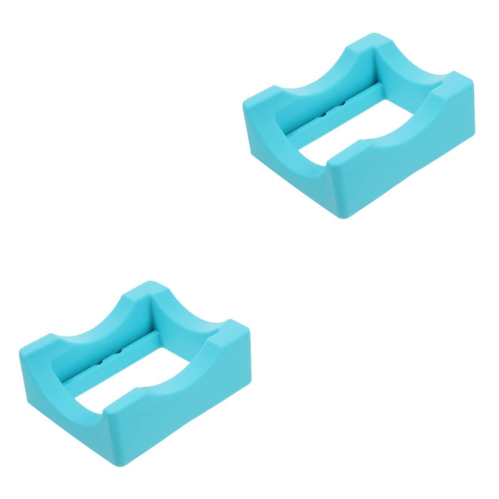 Kisangel 2pcs Small Cup Holder Silicone Tumbler Cradle Desktop Tumbler Holder Cup DIY Accessory