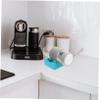 Kisangel 2pcs Small Cup Holder Silicone Tumbler Cradle Desktop Tumbler Holder Cup DIY Accessory view 3