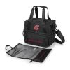 PICNIC TIME NCAA Washington State Cougars Tarana Lunch Bag Cooler with Utensils Made from Recycled Material, Lunch Box with Picnic Set, Upcycled Lunch Cooler Bag, (Carbon Black) view 1