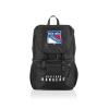 PICNIC TIME NHL New York Rangers Tarana Backpack Cooler made with Recycled Material, Soft Cooler Backpack, Upcycled Cooler Bag, (Carbon Black) view 1