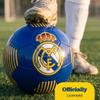 Maccabi Art Official Real Madrid Soccer Ball - Size 5 Football - Authentic Premium Fan Collectible for Training, Play & Display (Dark Blue) view 2