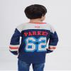 Marvel Spider-Man Big Boys Mesh Hockey Jersey Long Sleeve T-Shirt Blue 14-16 view 3