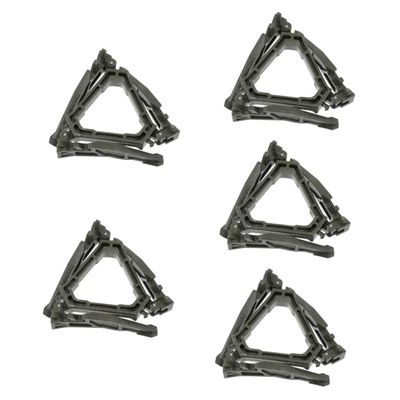 Kisangel 5pcs Outdoor Canister Stand Camping Tank Bracket Sturdy Portable Tripod Rack