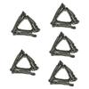 Kisangel 5pcs Outdoor Canister Stand Camping Tank Bracket Sturdy Portable Tripod Rack view 1