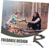 Kisangel 5pcs Outdoor Canister Stand Camping Tank Bracket Sturdy Portable Tripod Rack view 3