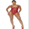 Just a Taste Embroidered Teddy Forplay Women's, Rose, M view 2