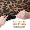 Leopard Print Yoga Mat Non Slip Natural Rubber Fitness Exercise Mat for Home Workout Gym Stretching Pilates Mats with Carrying Bag 71" x 26" view 2
