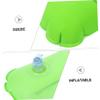 Kisangel 4pcs Ergonomic Inflatable Pillow Portable Reading Pillow for Office Camping Travel Outdoor Use view 4