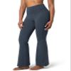 Colorfulkoala Women's Dreamlux Workout Flare Leggings High Waisted Wide Leg Bootcut Yoga Pants 29.5" Inseam (XS, Blue Ink) view 1
