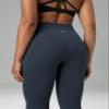 Colorfulkoala Women's Dreamlux Workout Flare Leggings High Waisted Wide Leg Bootcut Yoga Pants 29.5" Inseam (XS, Blue Ink) view 4