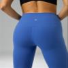 Colorfulkoala Women's Dreamlux Workout Flare Leggings High Waisted Wide Leg Bootcut Yoga Pants 29.5" Inseam (M, Baleine Blue) view 4