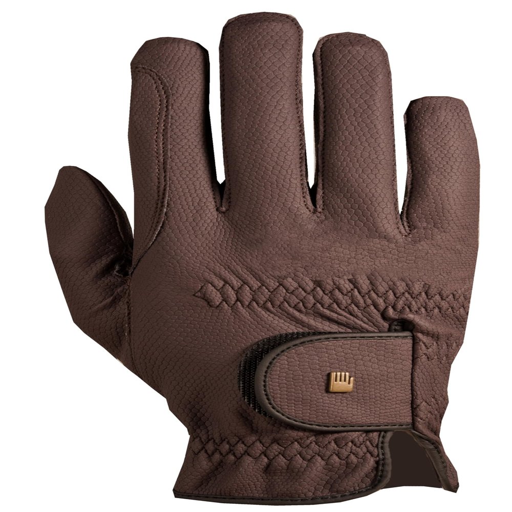 Roeckl Roeck-Grip Unisex Riding Gloves - Mocha 6, 15-3301208MO-6