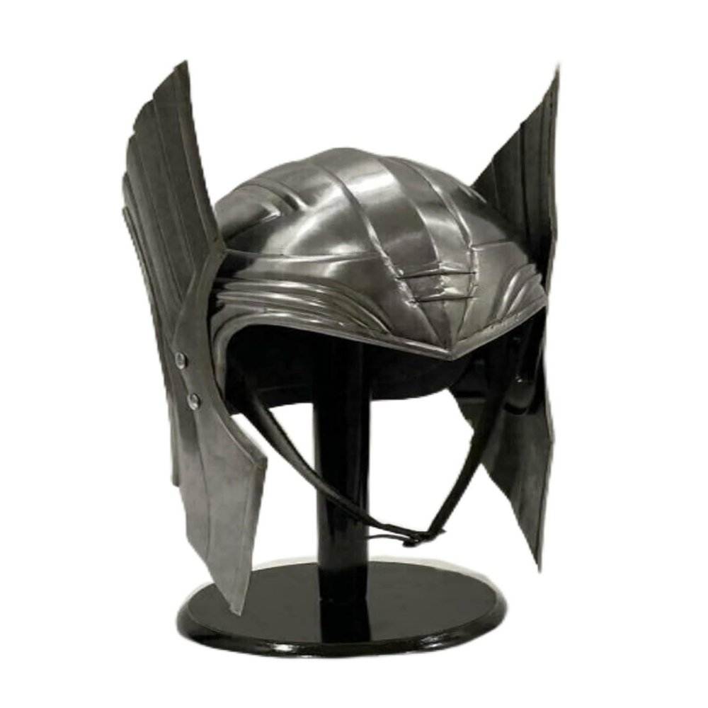 Medieval Thor Ragnarok Movie Helmet 18 Gauge Mild Steel Helmet Best for Cosplay Home Decor and Halloween Costume