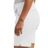 IEPOFG Summer Casual Shorts Sisters from Sister Womens Stretch Twill Shorts Plus Size Lightweight Thin Button High Waist Pull On Regular Fit Shorts with Pockets view 3