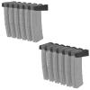 Aoanoko PMAG Rack Wall Mount,Mag Holder|AR Magazine Hodler|Wall Mount Display Mag Storage,Home Magazine Storage Rack,Mag Rack for Gun Safe,Locker,Cabinet,Wall view 2
