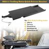 Black Aluminum 1854051 MKA-51 Electric Steer Trolling Motor Quick Release Bracket for Minn Kota Ulterra Terrova PowerDrive POWERDRIVE V2 DeckHand 40 trolling motor view 2